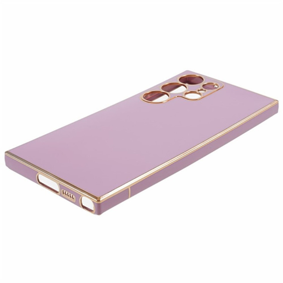 Husă pentru Samsung Galaxy S24 Ultra, Glamour CamShield, violet