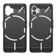 Huse pentru Nothing Phone 2, Carbon, negru