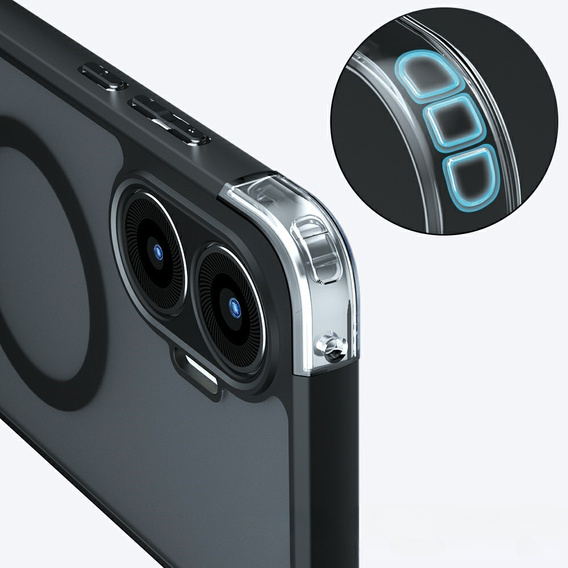 ERBORD Carcasă mată cu MagSafe pentru Xiaomi Poco F7 5G