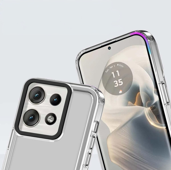 Huse pentru Motorola Edge 50 Neo / Motorola ThinkPhone 25, Fusion Hybrid, transparentă