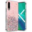 Huse pentru Huawei P30, Glittery, roz