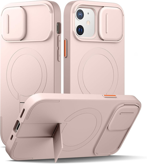 Husă pentru iPhone 12 / 12 Pro, Suritch Shockproof, pentru MagSafe, roz