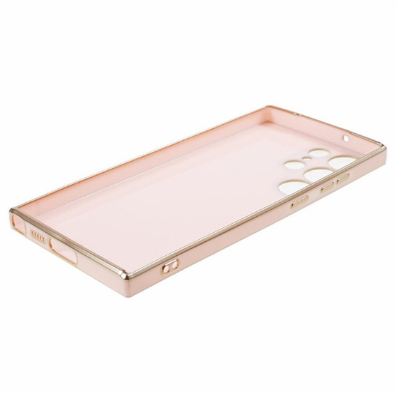 Husă pentru Samsung Galaxy S24 Ultra, Glamour CamShield, roz