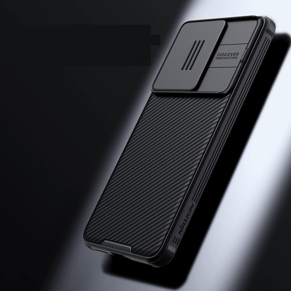 Carcasă blindată Nillkin pentru Xiaomi Poco F6, CamShield Pro, negru