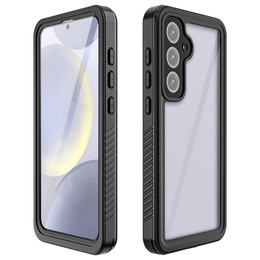 Husă impermeabilă IP68 pentru Samsung Galaxy S24 FE, negru