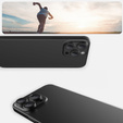 2x ERBORD OPTIK Pro sticlă călită pentru iPhone 16 Pro/16 Pro Max / 15 Pro/15 Pro Max/14 Pro/14 Pro Max camera foto, negru