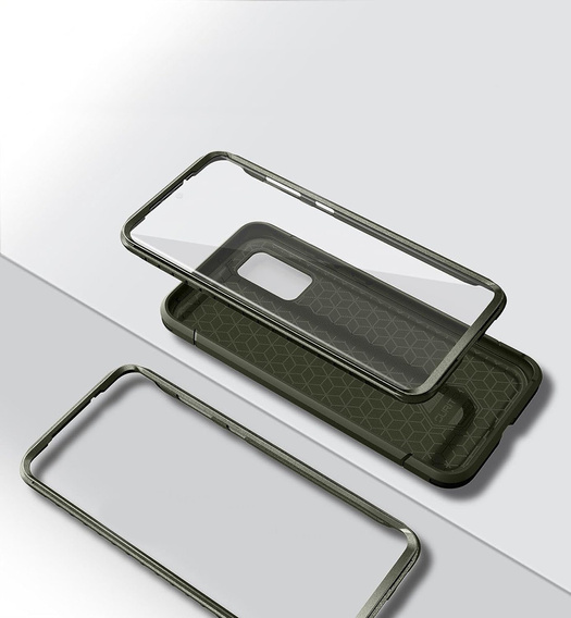 Huse pentru Samsung Galaxy S20, Suritch Basic (Two Frames), verde