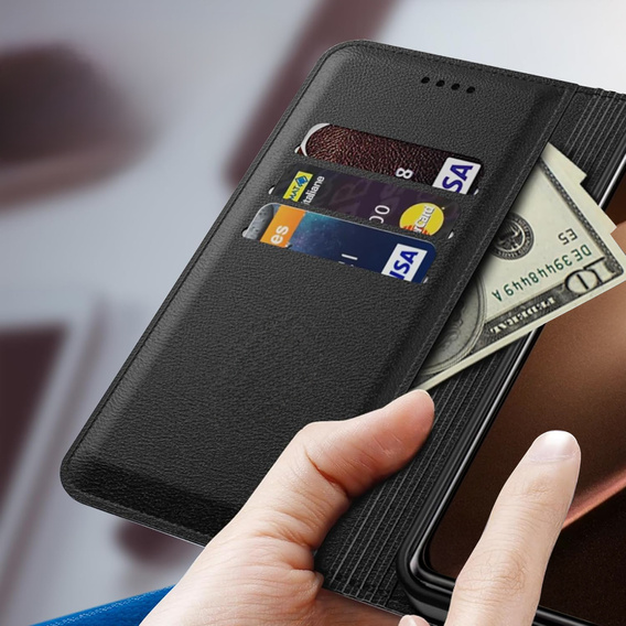 Crazy Horse Wallet flap caz pentru Xiaomi 15T