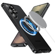 Carcasă de protecție pentru camera foto pentru Samsung Galaxy S25 Ultra, CamShield MagSafe, negru