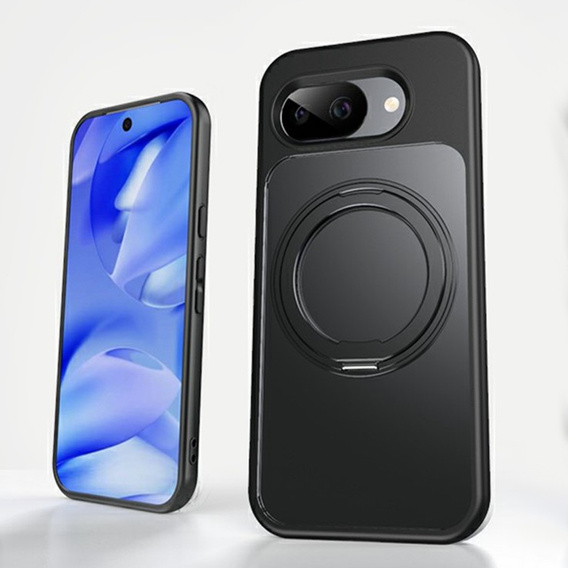 Husă pentru Google Pixel 10a, pentru MagSafe, cu suport, negru