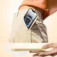 Husă pentru iPhone 16E, Electro MagSafe, de aur + Sticlă pentru ecran