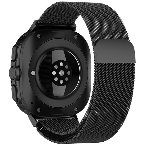 Brățară milaneză pentru Samsung Galaxy Watch Ultra 47mm (2025 / 2024), negru