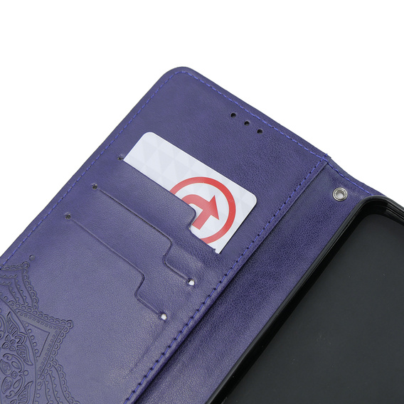 Cu clapetă pentru Oppo A38 4G / Oppo A18 4G, Mandala, violet