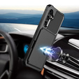 Husa pentru Samsung Galaxy A54 5G, Card Holder Kickstand, negru