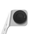 Stație de andocare USB din aluminiu pentru Garmin Fenix 7/7S/7X/6/6X/6S, argintiu