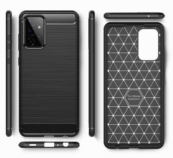 Huse pentru Samsung Galaxy A53 5G, Carbon, negru