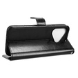 Cu clapetă pentru Honor 400 Lite, Crazy Horse Wallet, negru