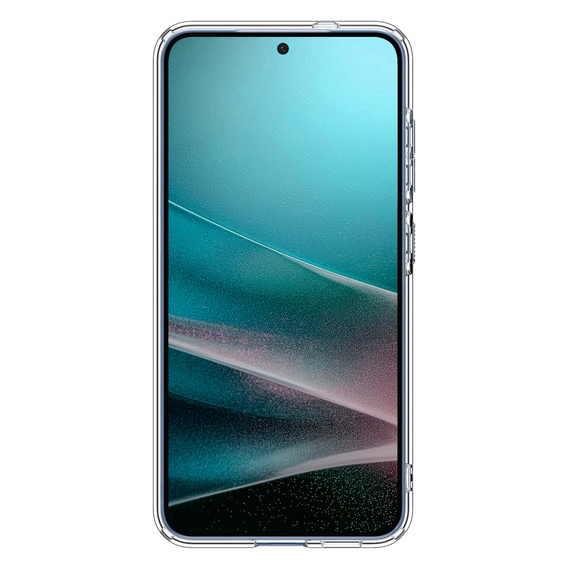 Carcasa Spigen pentru Samsung Galaxy S25, Ultra Hybrid, transparentă + sticlă temperată 9H