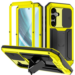 Husă blindată pentru Samsung Galaxy S25+ Plus, R-JUST, galben