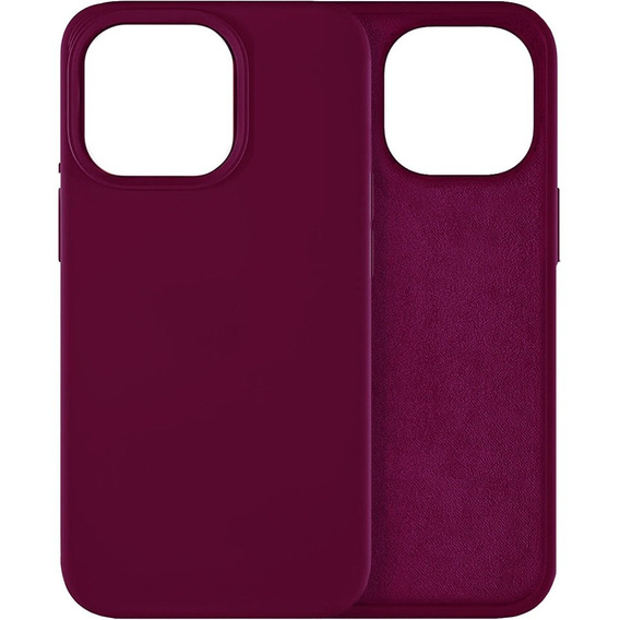 Husa pentru iPhone 14 Pro, Silicone Lite, roșu