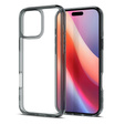Carcasa Spigen pentru iPhone 16 Pro, Ultra Hybrid, gri + sticlă temperată 9H