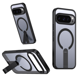 Husă Fusion Hybrid pentru Google Pixel 10 Pro XL, pentru MagSafe, cu suport, negru