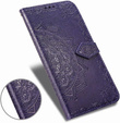 Cu clapetă pentru Samsung Galaxy M55 5G, Mandala, violet