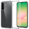 Carcasa Spigen pentru Samsung Galaxy A56 5G, Ultra Hybrid, transparentă + sticlă temperată 9H