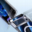 Husă pentru Google Pixel 9 / Google Pixel 9 Pro, Fusion Hybrid Case, pentru MagSafe, transparentă