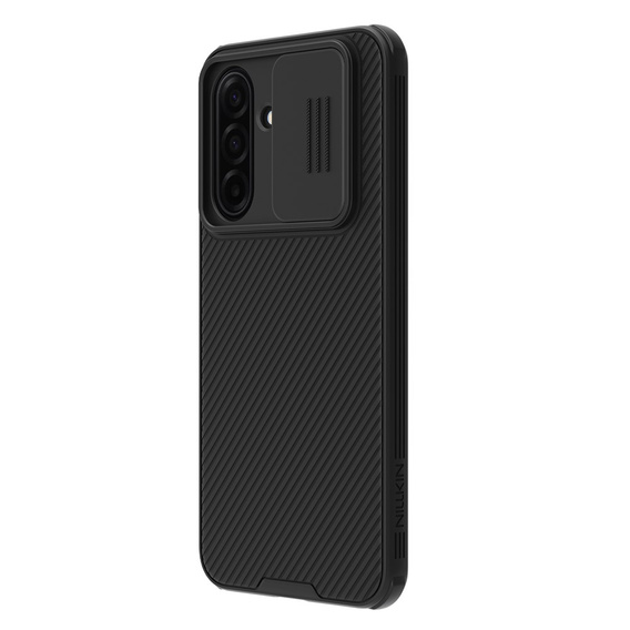 Husă NILLKIN Camshield Pro cu capac pentru cameră pentru Samsung Galaxy A37 5G, negru