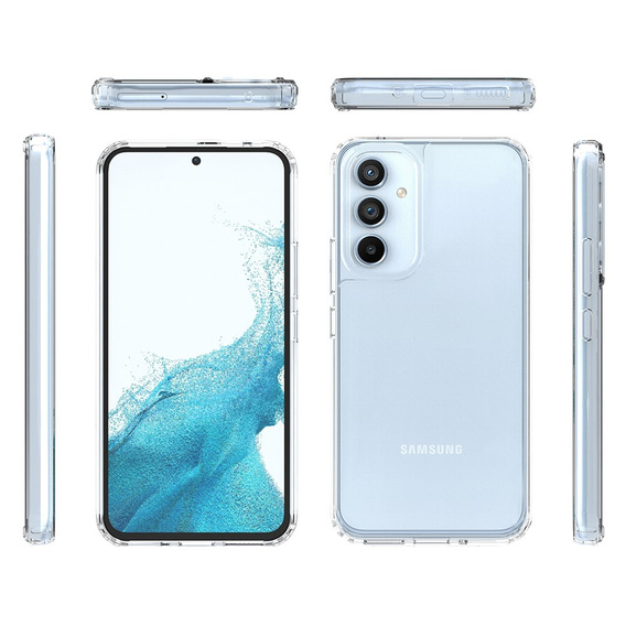 Huse pentru Samsung Galaxy A54 5G, Fusion Hybrid, transparentă