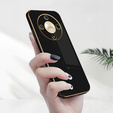 Husă pentru Honor Magic 6 Lite 5G, Glamour CamShield, negru