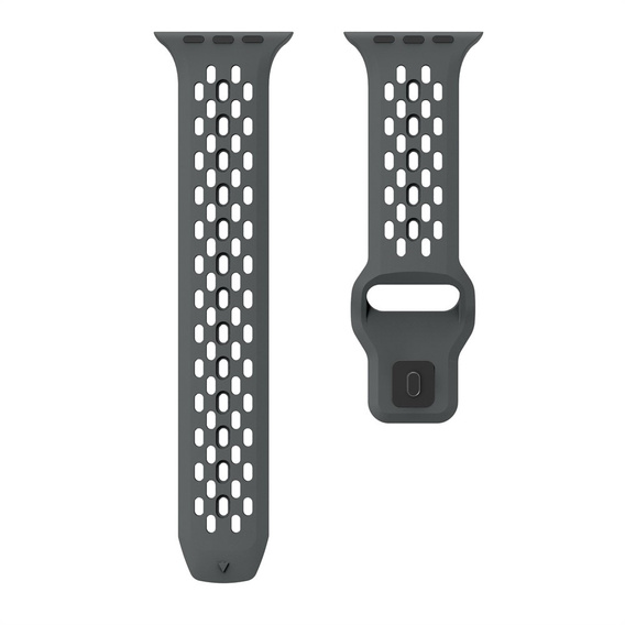 Curea din silicon pentru Apple Watch 1/2/3/4/4/5/6/6/7/8/SE/ULTRA 42/44/45/49MM, gri