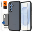 Carcasa Spigen pentru Samsung Galaxy S25, Ultra Hybrid, negru / mat + sticlă temperată 9H