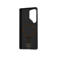 Carcasa BENKS Kevlar pentru Samsung Galaxy S25 Ultra, pentru MagSafe, Carbon Fiber, negru