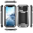 Husă blindată pentru iPhone 16E, R-JUST, de argint