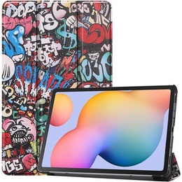 Husă pentru Samsung Galaxy Tab S6 Lite, Smartcase, graffiti