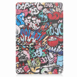 Husă pentru Lenovo Tab P11 Pro Gen 2 TB132FU TB132XU 11.2", cu clapetă, graffiti