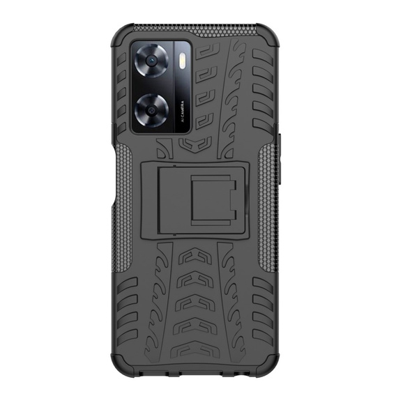 Huse pentru Oppo A57s, Tire Armor, negru