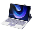 Carcasă + tastatură Xiaomi Pad 6 / 6 Pro, Touchpad, violet