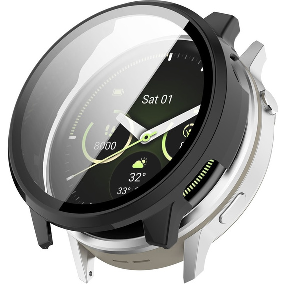 Husă 2-în-1 + sticlă temperată pentru Garmin Venu 4 41 mm