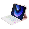 Carcasă + tastatură Xiaomi Pad 6 / 6 Pro, with touchpad, roz