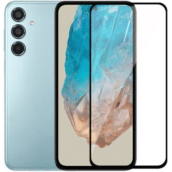 Sticlă călită 3D pentru Samsung Galaxy M35, cadru negru