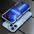 Husa LUPHIE pentru iPhone 13 Pro, Armor Bumper, albastru