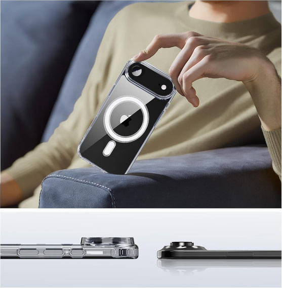 Husă pentru iPhone Air, pentru MagSafe, transparentă