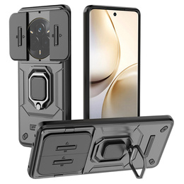 Husă blindată pentru Realme 14 Pro 5G, CamShield Slide, negru