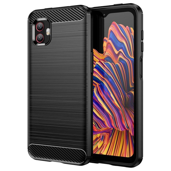 Huse pentru Samsung Galaxy Xcover 6 Pro 5G, Carbon, negru