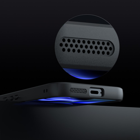 Husă pentru Google Pixel 9A, pentru MagSafe, ERBORD Matt Case, negru