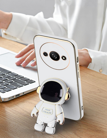 Huse pentru Xiaomi Redmi A3, Astronaut, alb