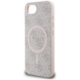 Husă Guess HC MagSafe PU 4G Ring Classic Logo pentru iPhone 16e